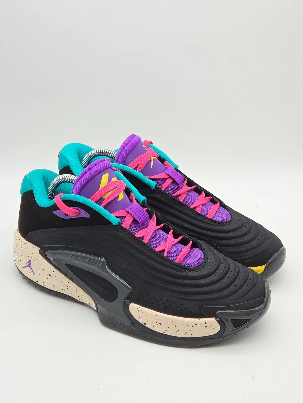 Jordan Luka 3 Black Hyper Jade Pink‎ Sneakers Men's 9